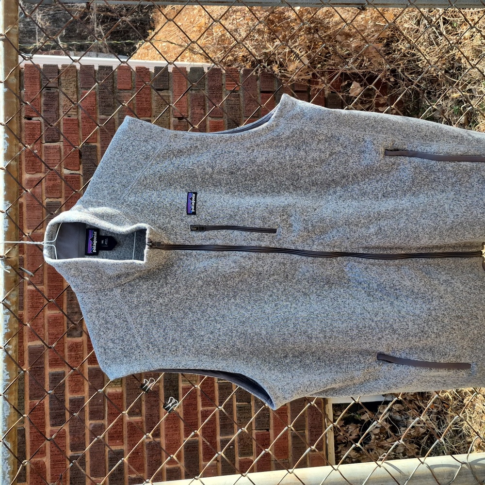 Patagonia Men's Grey Better Sweater Fleece Vest XXL